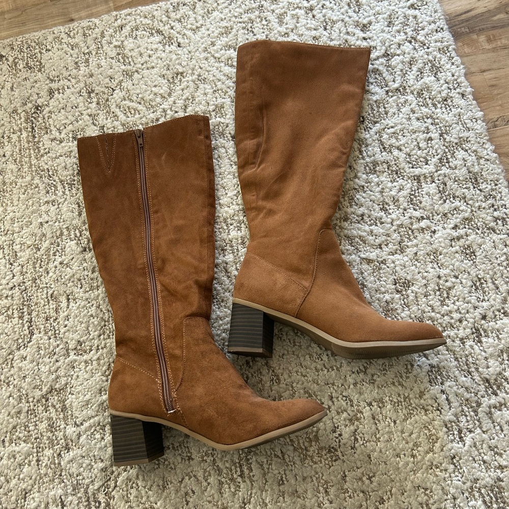 Suede Boots